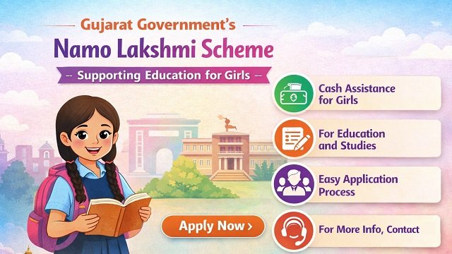 Gujarat Namo Lakshmi Scheme Information