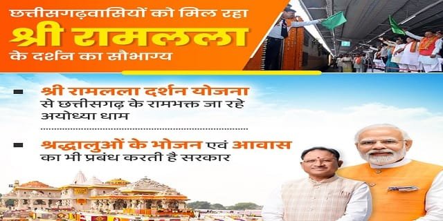 Poster Image of Shri Ram Lalla Darshan Yojana Chhattisgarh