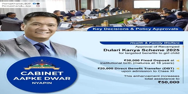 Dulari Kanya Scheme Arunachal Pradesh Details