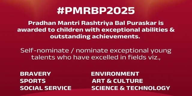 Pradhan Mantri Rashtriya Bal Puraskar Image