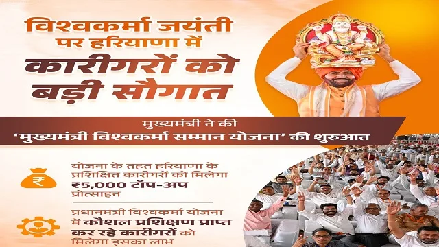 Haryana Mukhyamantri Vishwakarma Samman Yojana Details
