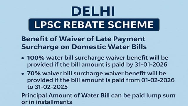 Delhi LPSC Rebate Scheme 2025