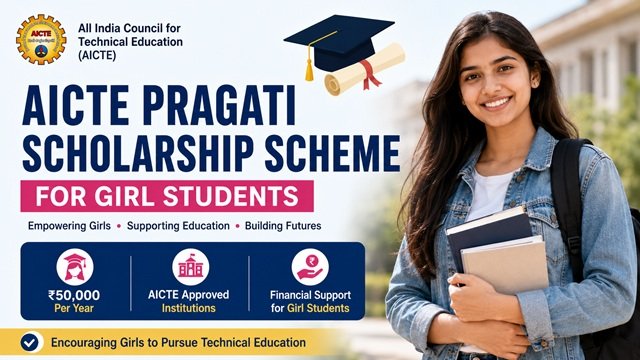 AICTE Pragati Scholarship Scheme for Girl Students