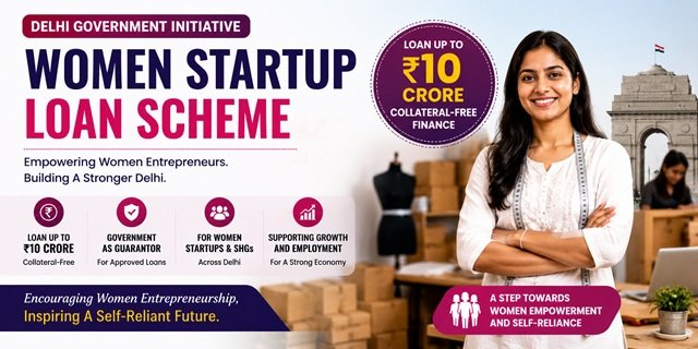 Delhi Women Startup Loan Scheme