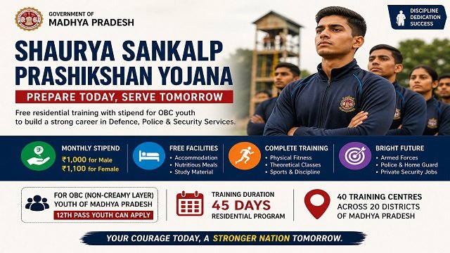 MP Shaurya Sankalp Prashikshan Yojana