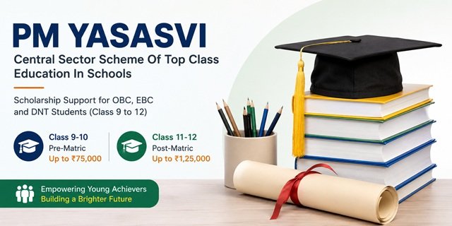 PM YASASVI Central Sector Scheme Of Top Class Education In Schools