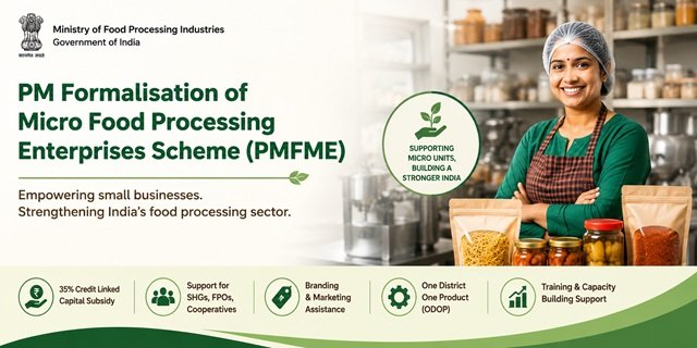 Prime Minister Formalisation of Micro Food Processing Enterprises Scheme