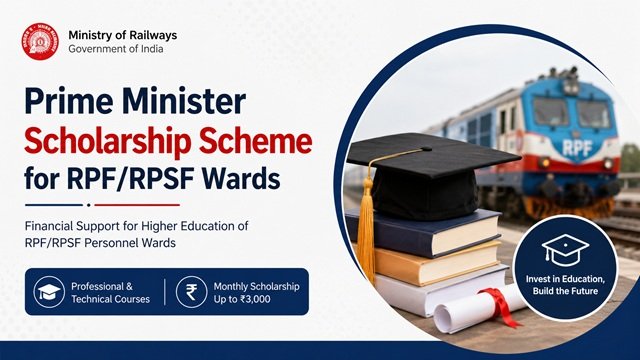 Prime Minister Scholarship Scheme for RPF and RPSF Wards