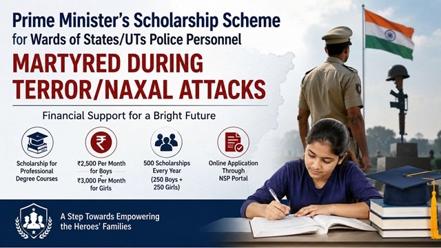 Prime Minister Scholarship Scheme for Wards of Police