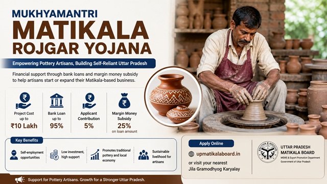 Uttar Pradesh Mukhyamantri Matikala Rojgar Yojana
