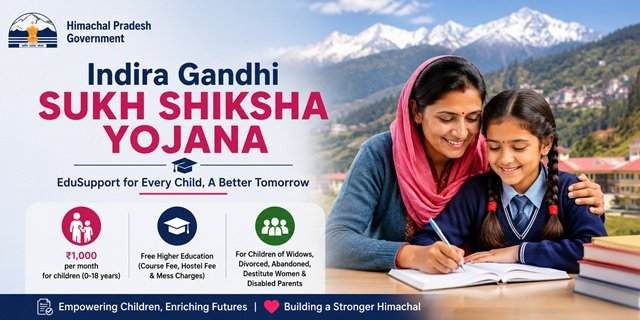 Himachal Pradesh Indira Gandhi Sukh Shiksha Yojana