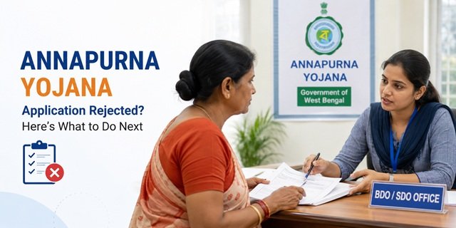 Annapurna Yojana Application Rejected What to Do