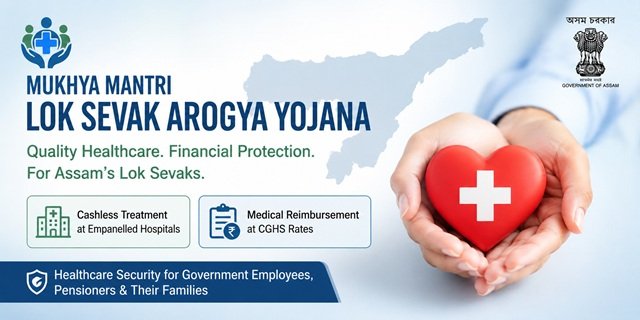 Assam Mukhya Mantri Lok Sevak Arogya Yojana (MMLSAY)