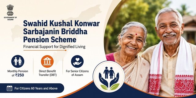 Assam Swahid Kushal Konwar Sarbajanin Briddha Pension Scheme