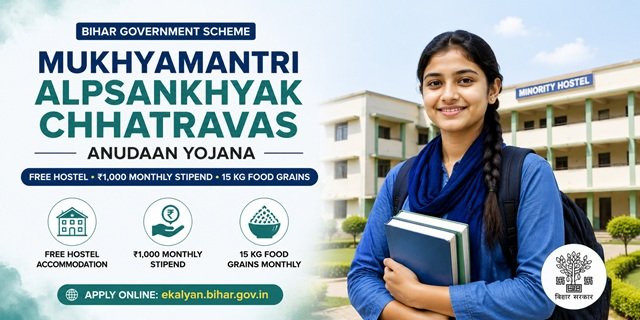 Bihar Mukhyamantri Alpsankhyak Chhatravas Anudaan Yojana