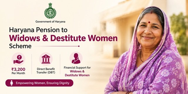 Haryana Pension to Widows and Destitute Women Scheme