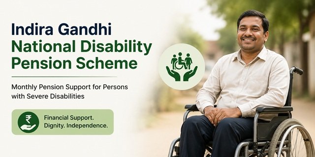 Indira Gandhi National Disability Pension Scheme (IGNDPS)