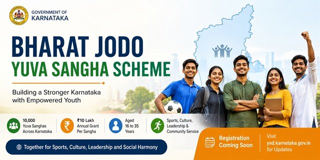 Karnataka Bharat Jodo Yuva Sangha Scheme