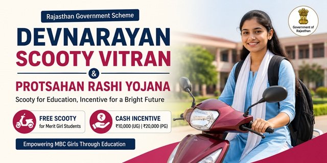 Rajasthan Devnarayan Chhatra Scooty Vitran Evam Protsahan Yojana
