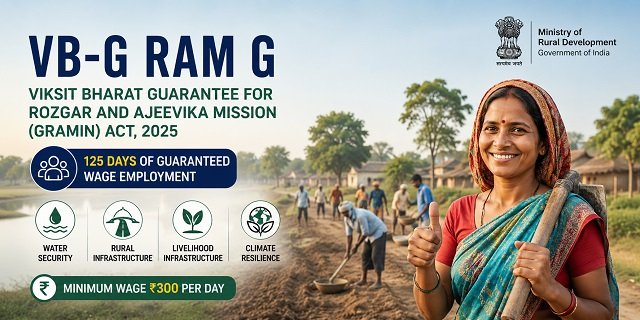 Viksit Bharat G RAM G Yojana