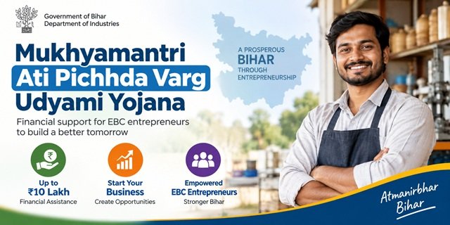 Bihar Mukhyamantri Ati Pichhda Varg Udyami Yojana