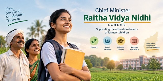 Karnataka Chief Minister Raitha Vidya Nidhi Scheme