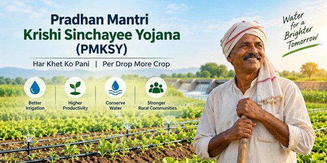 Pradhan Mantri Krishi Sinchayee Yojana (PMKSY)