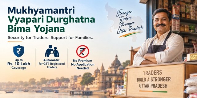 Uttar Pradesh Mukhyamantri Vyapari Durghatna Bima Yojana