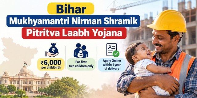 Bihar Mukhyamantri Nirman Shramik Pitritva Laabh Yojana