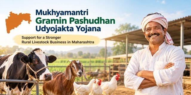 Maharashtra Mukhyamantri Gramin Pashudhan Udyojakta Yojana