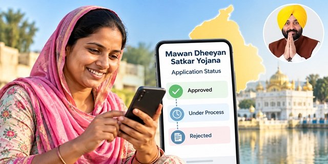 Punjab Mukh Mantri Mawan Dheeyan Satkar Yojana Application Status Check